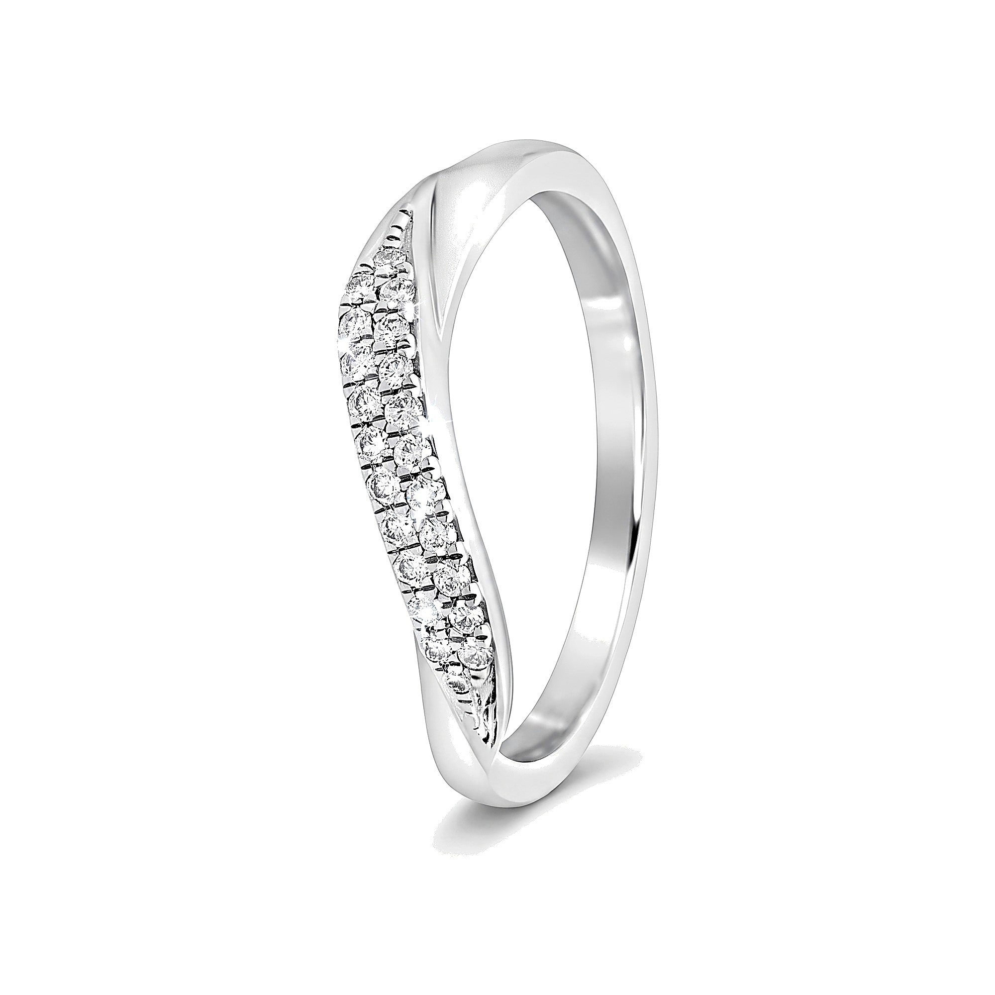 Dazzling Platinum Diamond Ring