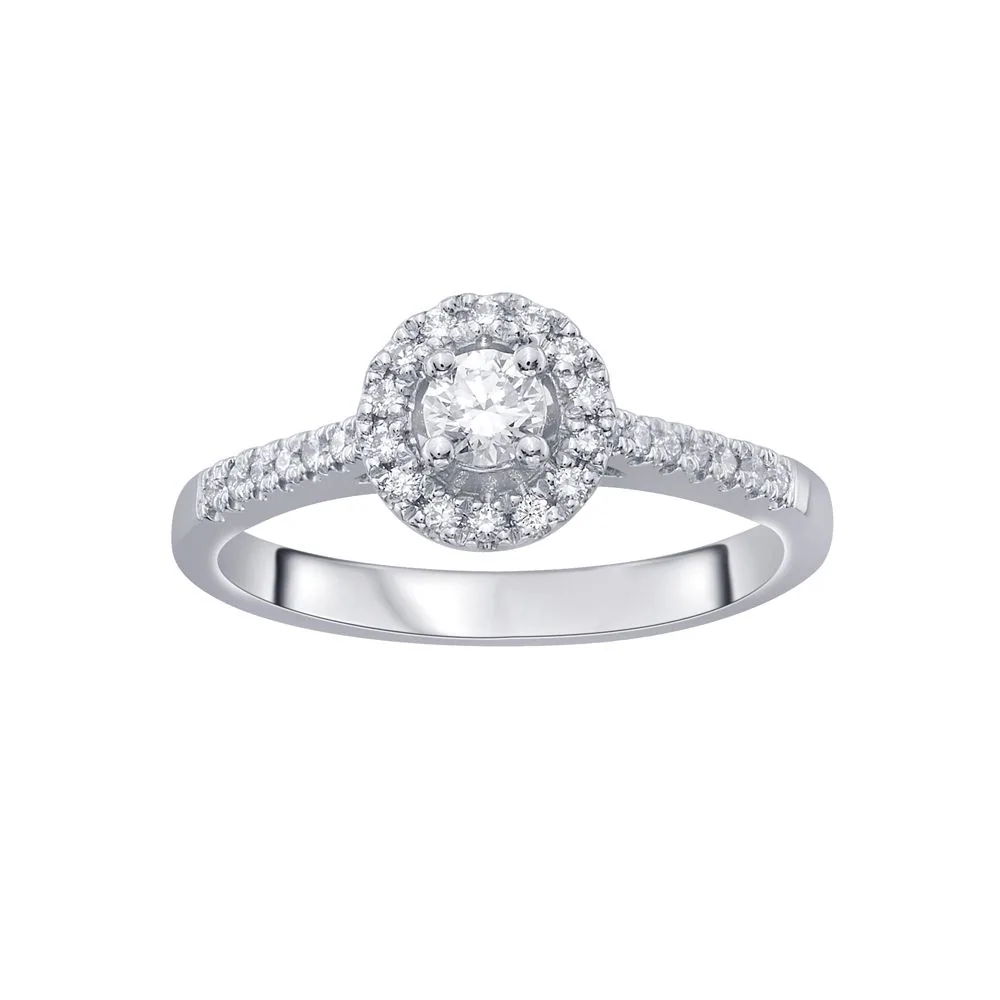 Alluring Diamond Finger Ring - view 3