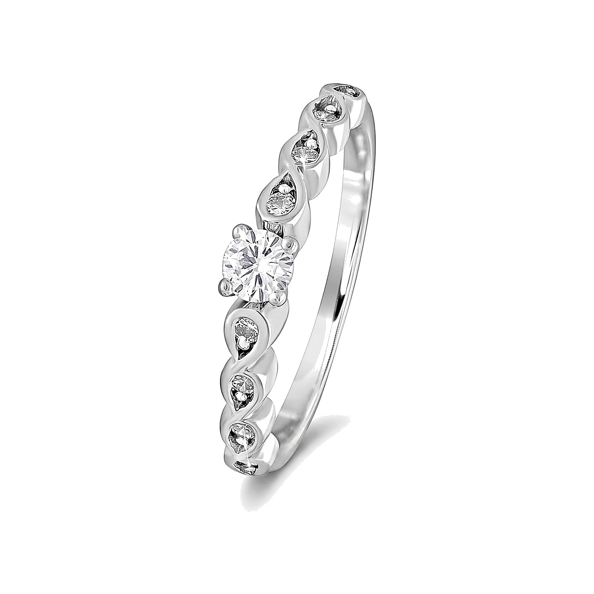 Stunning Ring in Platinum