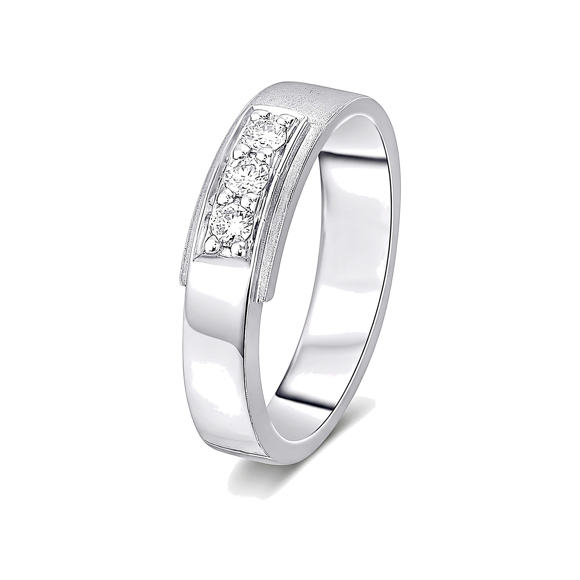 Elegant 950Pt Platinum Men's Band