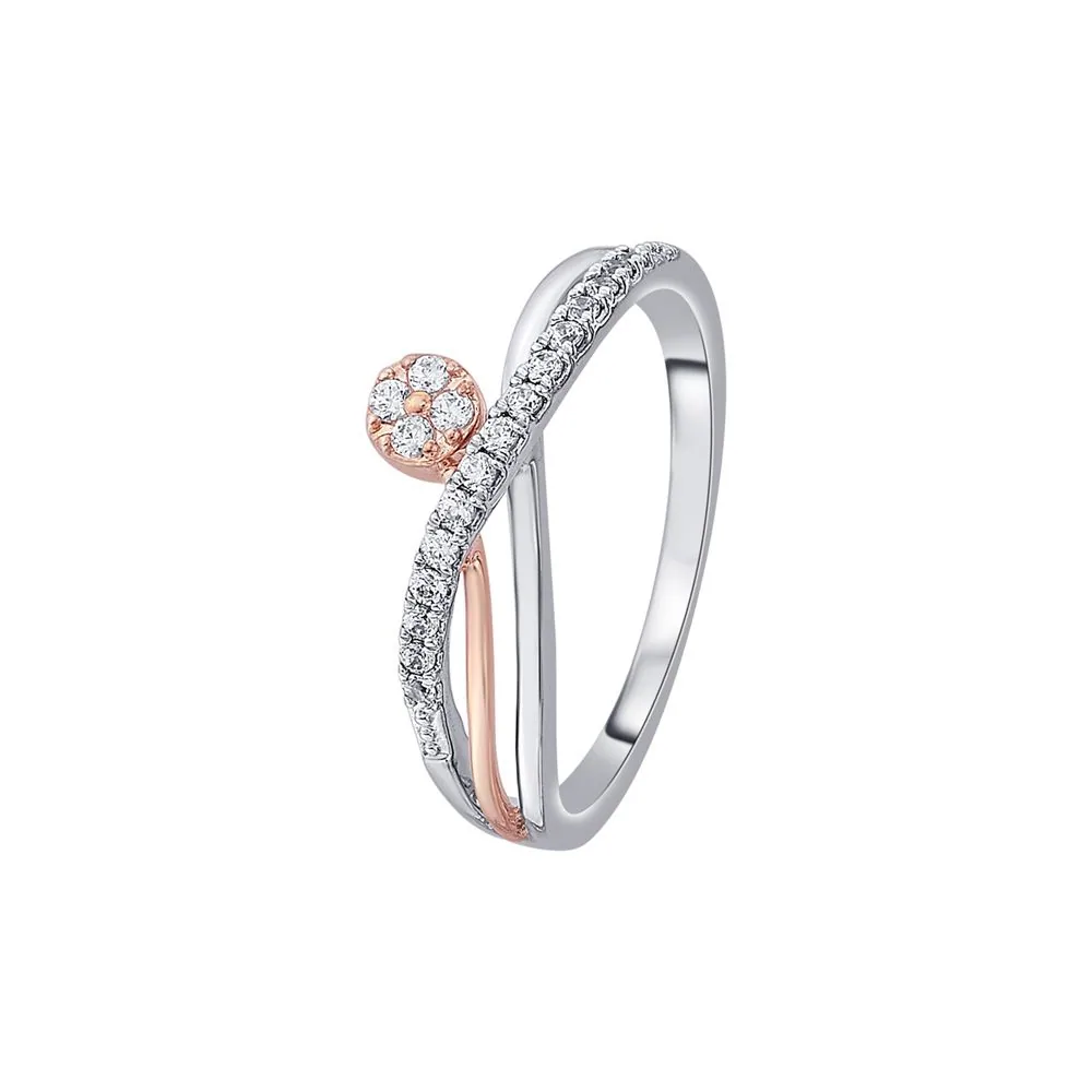Stunning Diamond Platinum Finger Ring