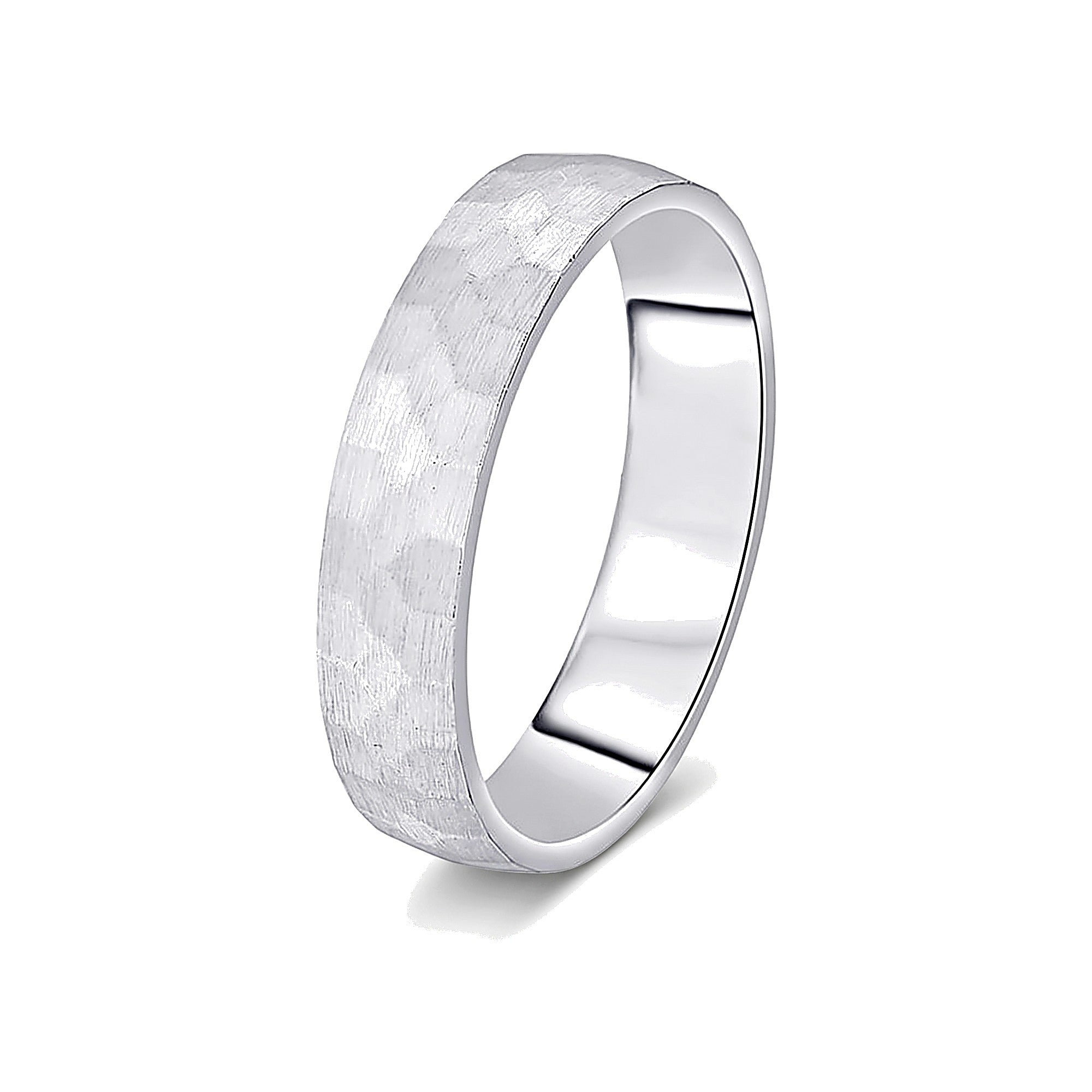Lustrous Platinum Men's Band