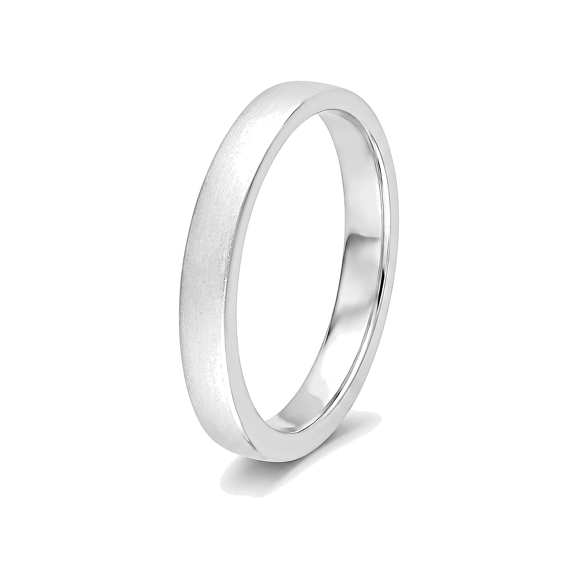 Subtle Platinum Men's Finger Band