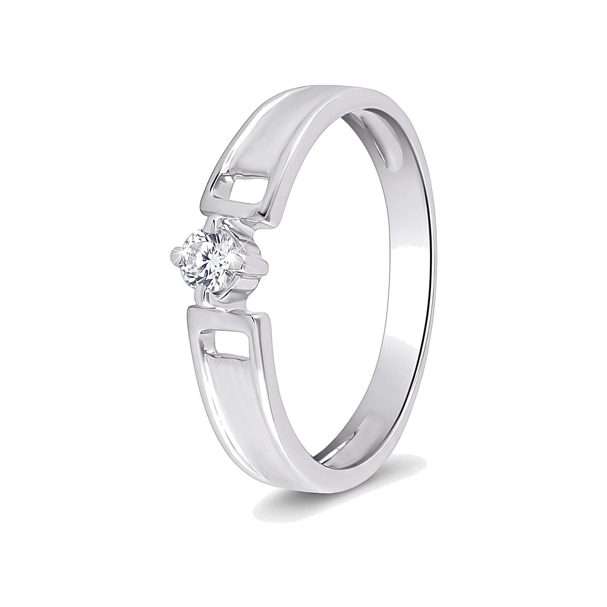 Designer Diamond and Platinum Finger Ring