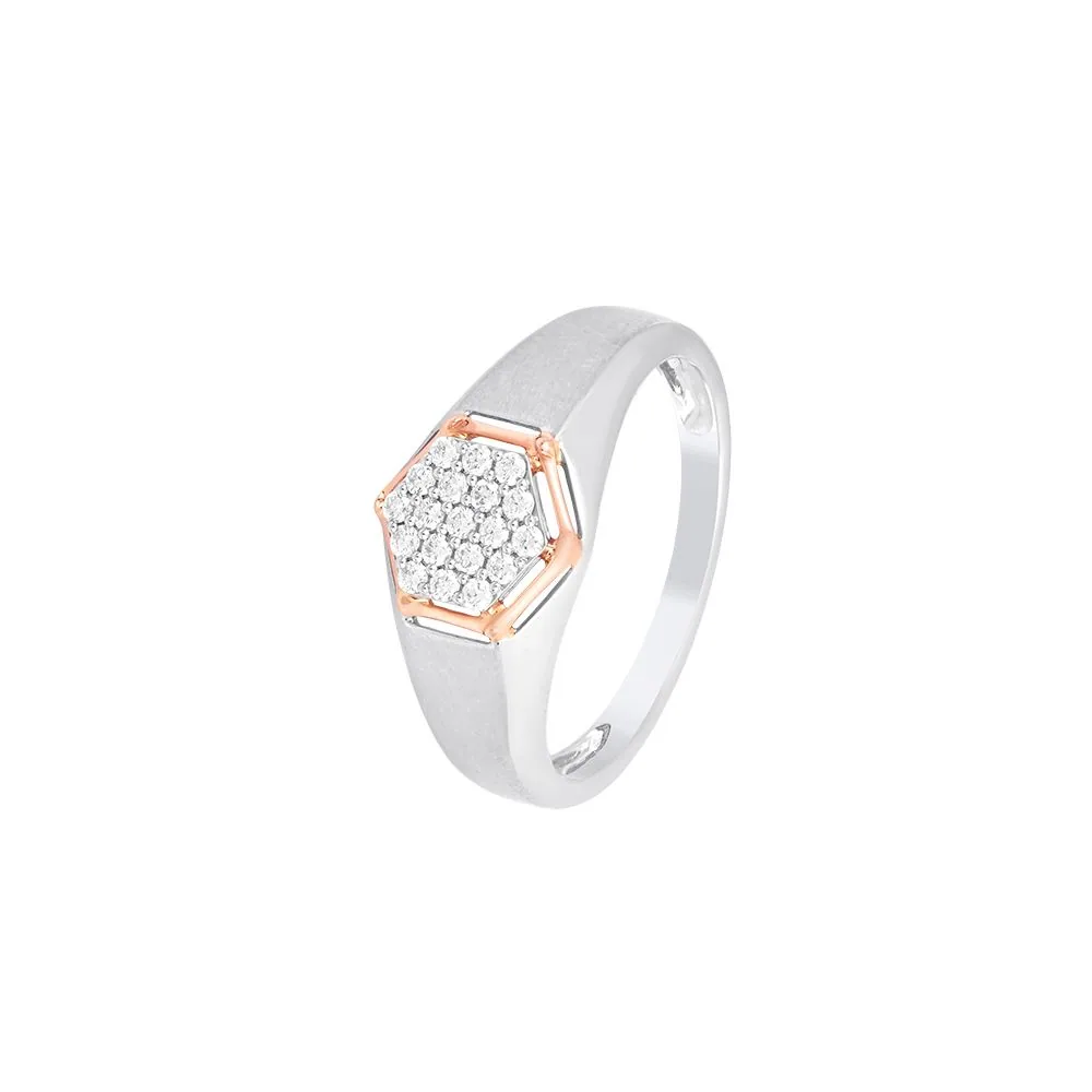 Cherished Platinum and Diamond Men’s Finger Band