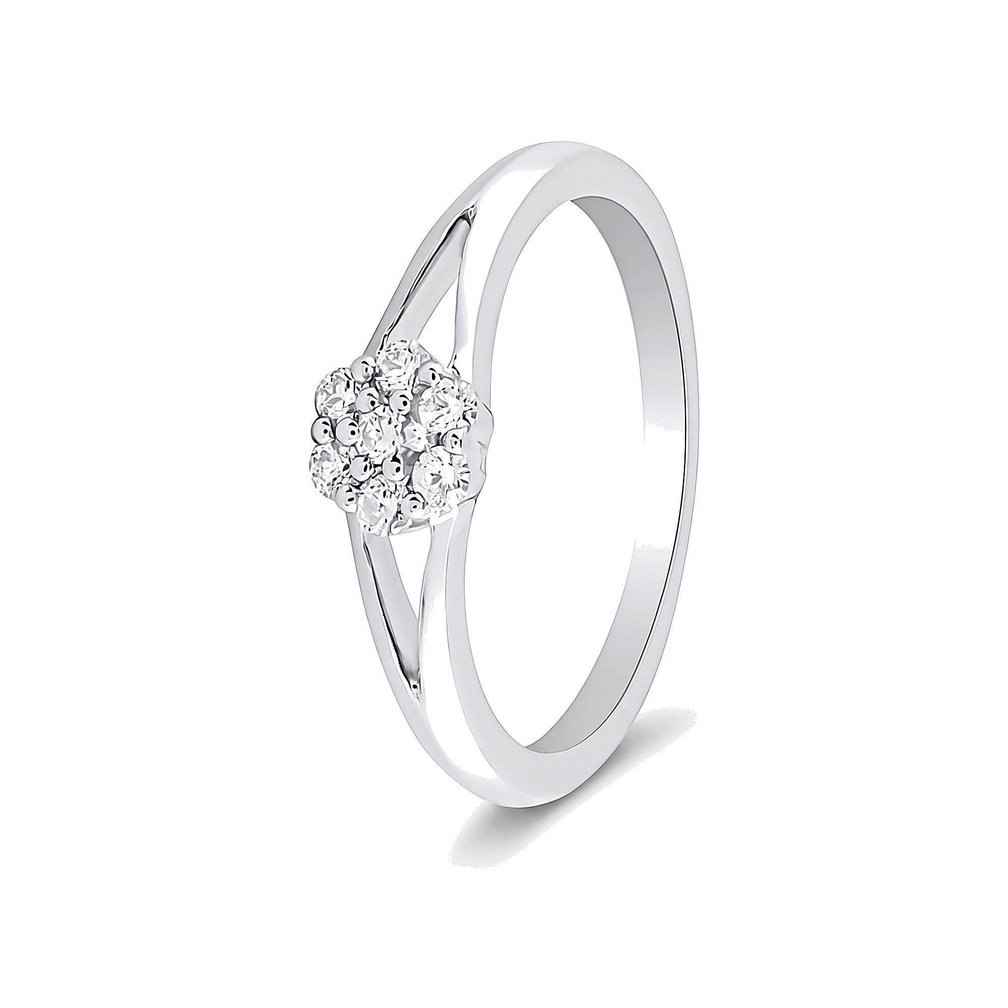 Stunning Diamond Platinum Ring