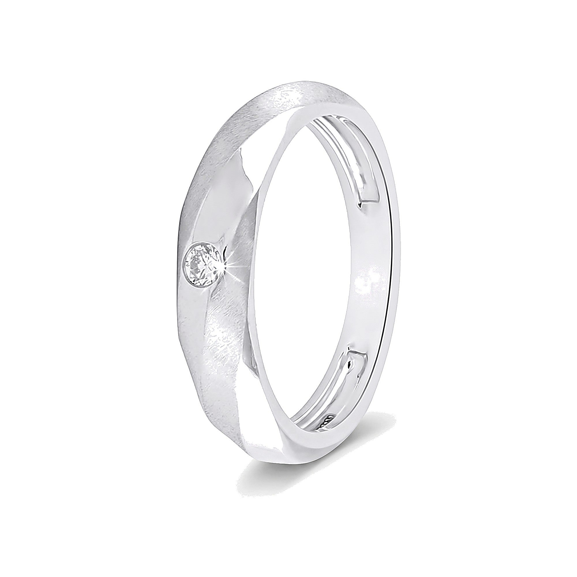 Resilient Platinum Ring For Men