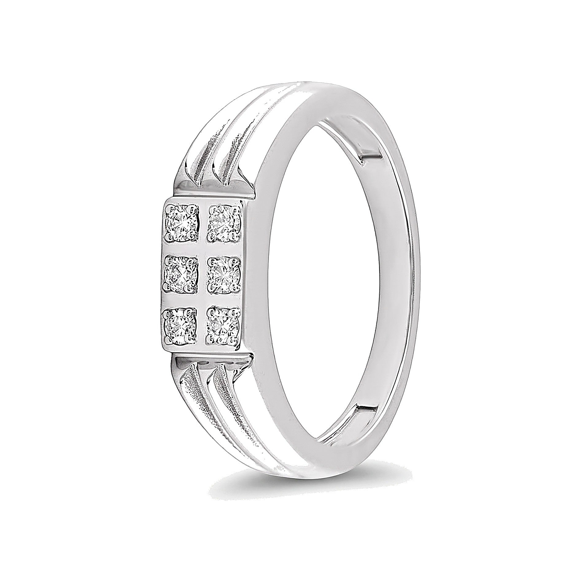 Beautiful Platinum Diamond Ring