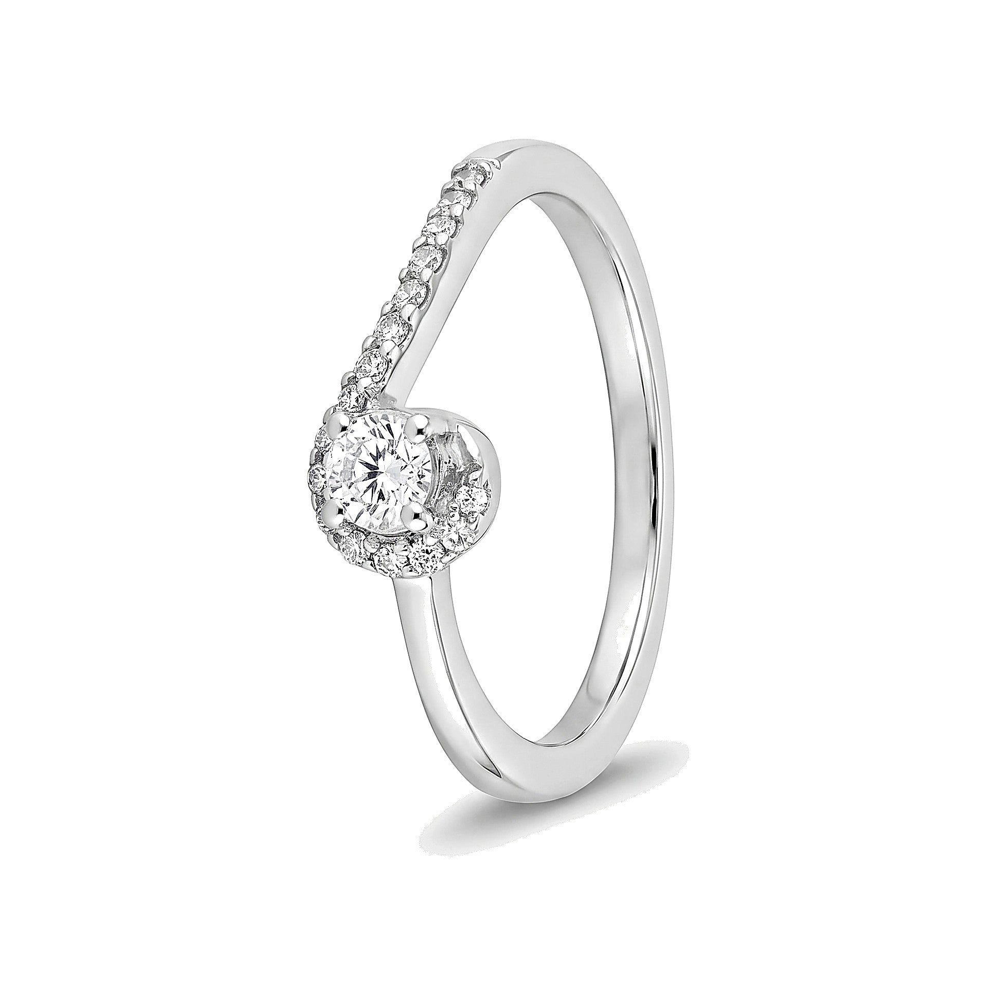 Brilliance Platinum Diamond Ring