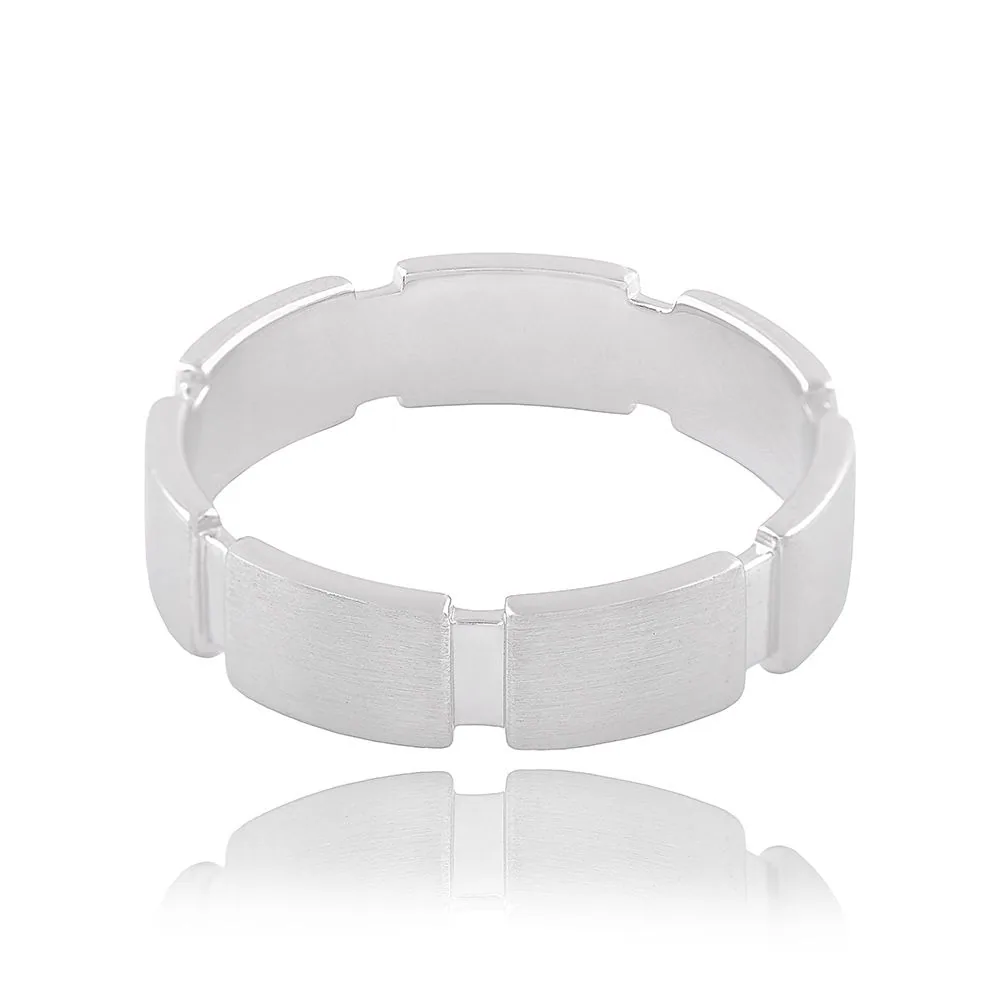 Minimal Platinum Ring - view 4