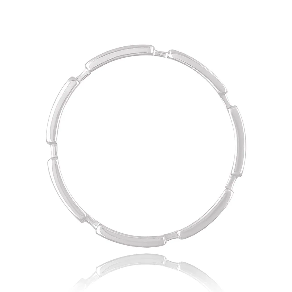 Minimal Platinum Ring - view 3