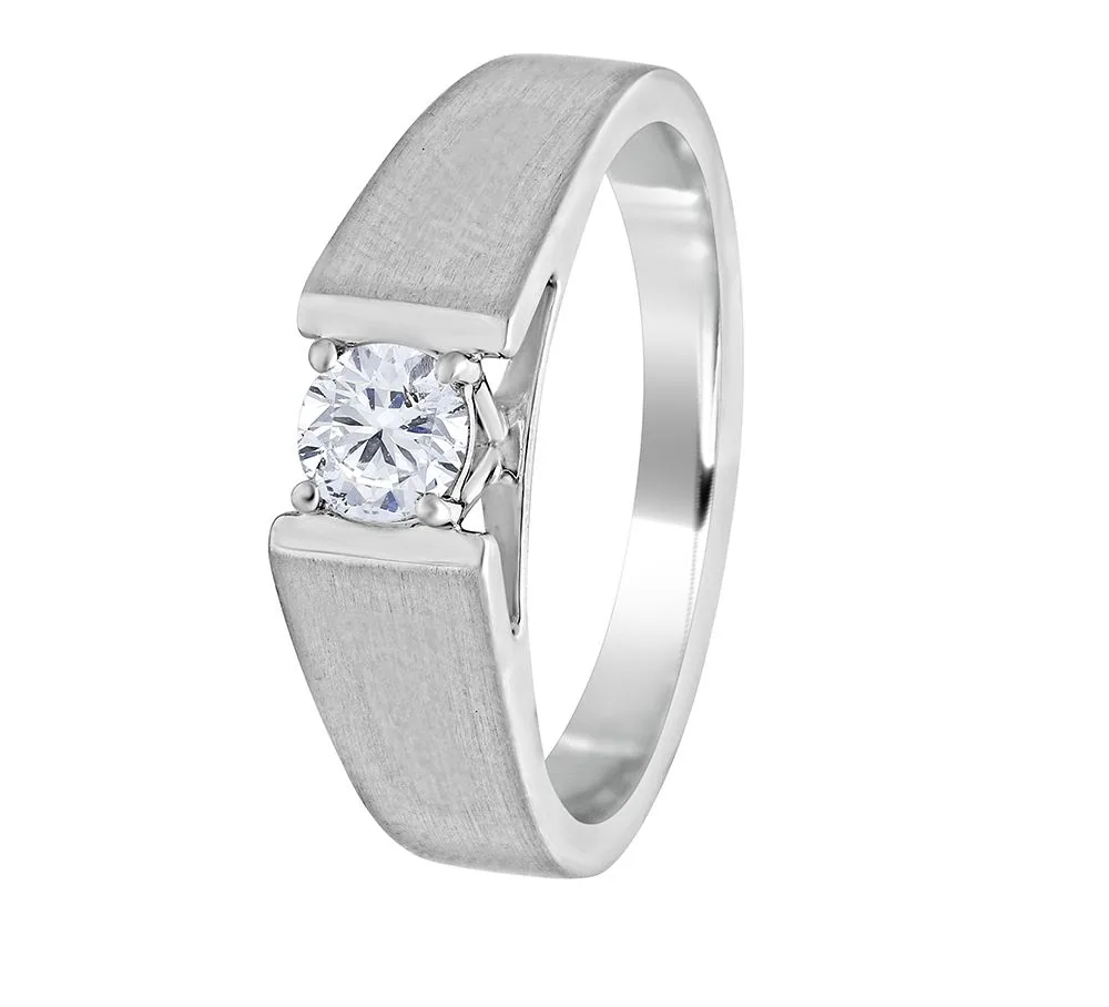 Quality Men’s Diamond Solitaire Ring